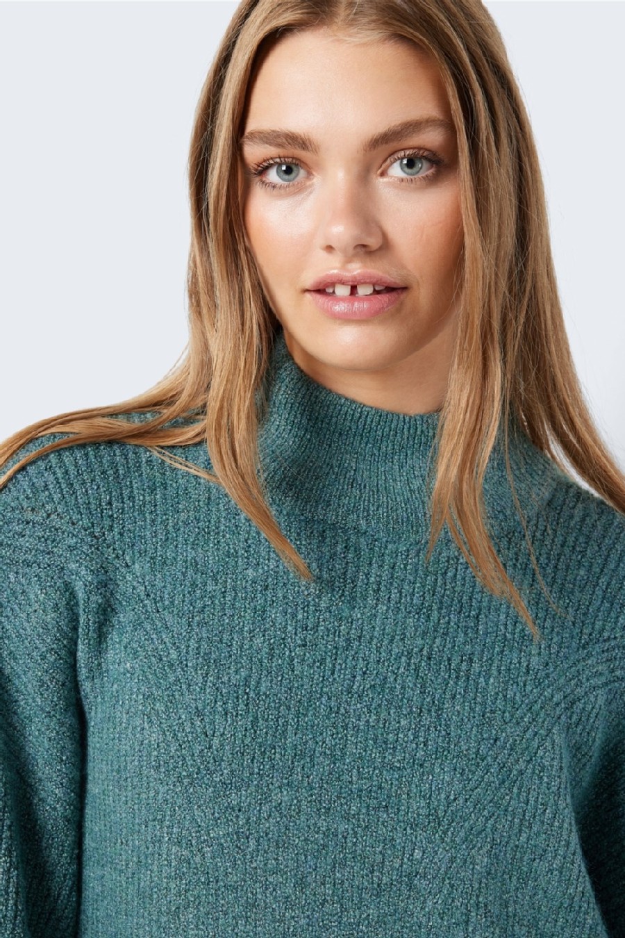 Knitted dress NOISY MAY 27026914-Kombu-Green