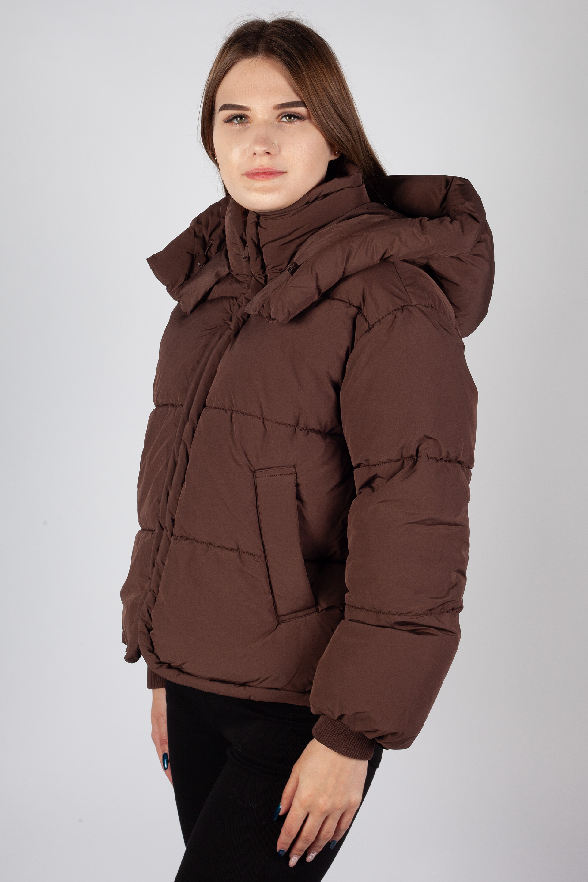 Winter jacket ONLY 15366705-Chocolate-Mar