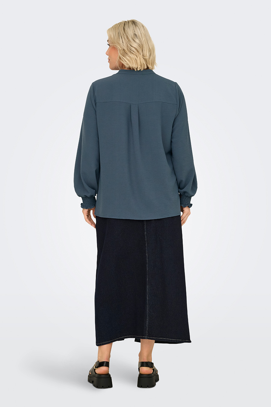 Blouse ONLY CARMAKOMA 15285157-Ombre-Blue