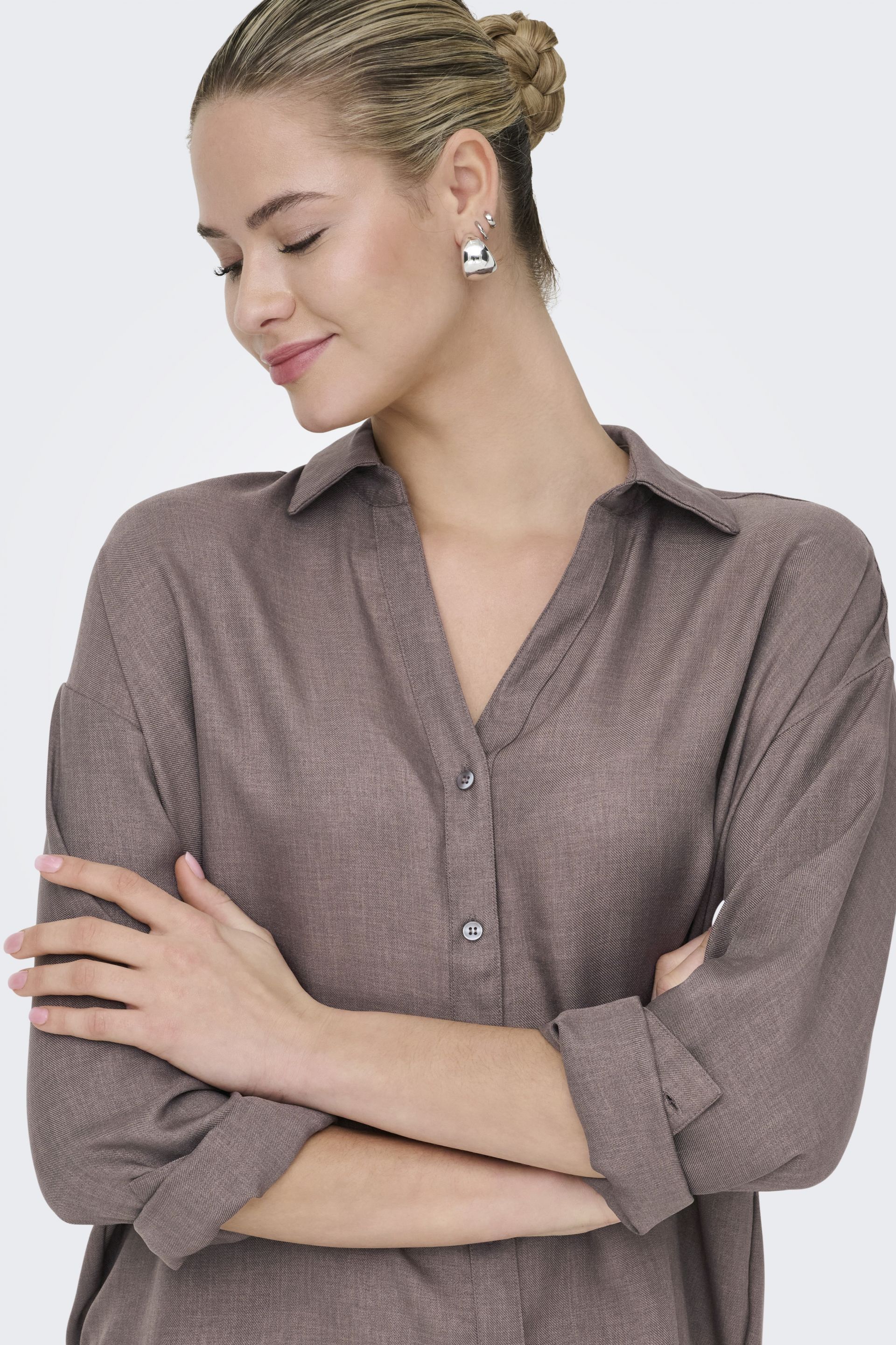 Long-sleeve shirt ONLY 15344161-Leafless-Tree