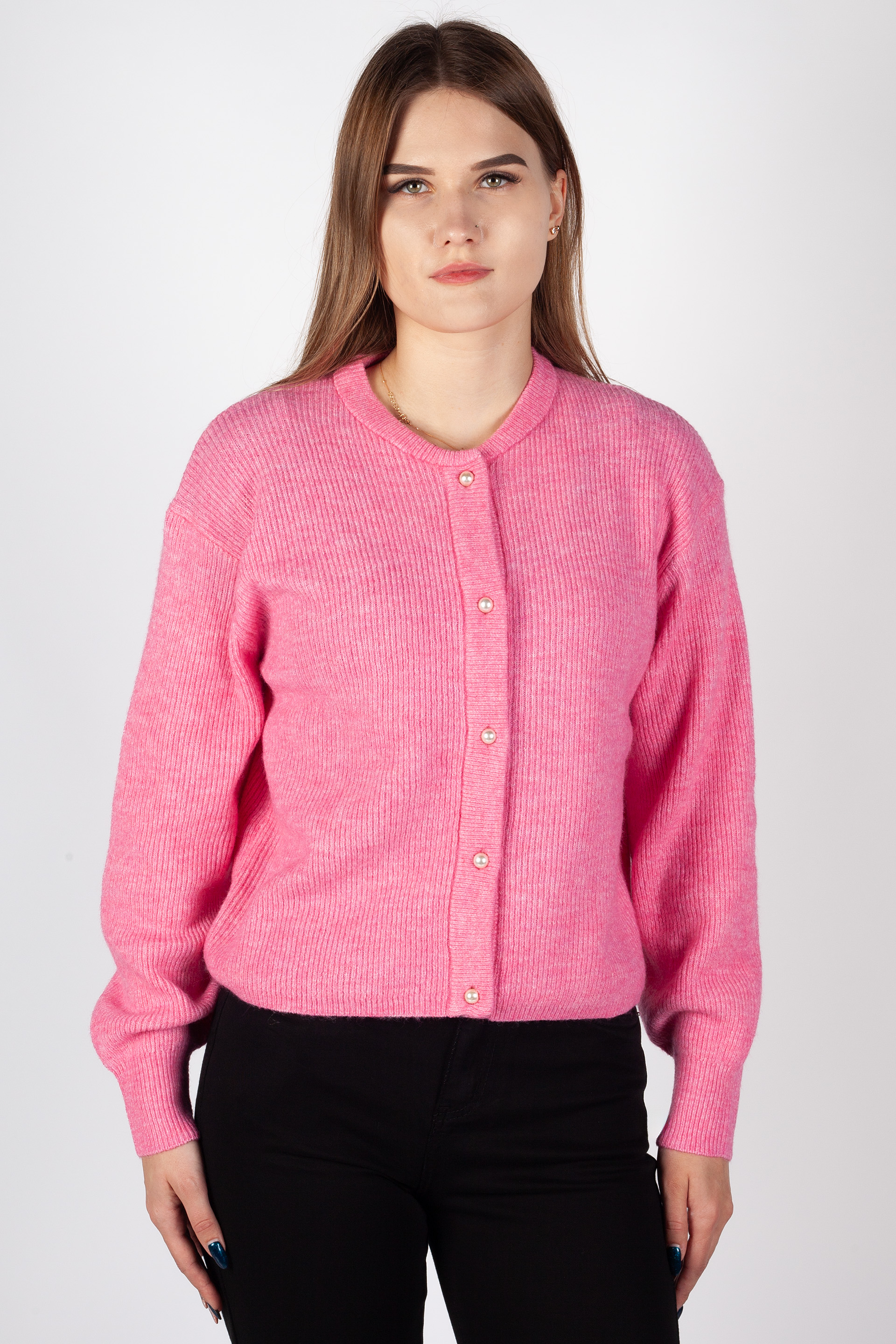Cardigan JACQUELINE DE YONG 15326819-Aurora-Pink