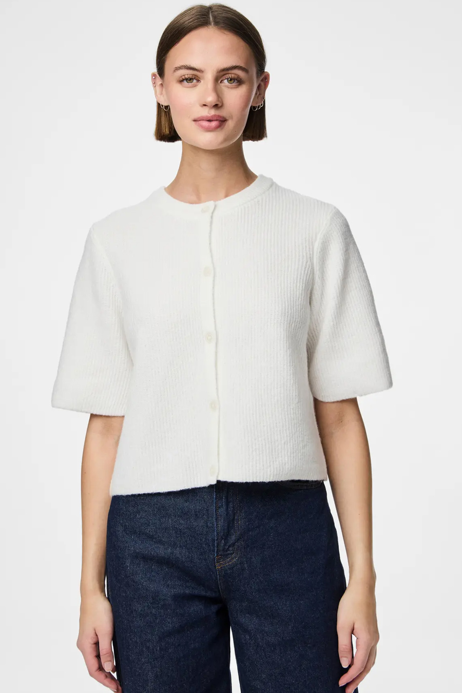 Cardigan PIECES 17158220-Cloud-Dancer