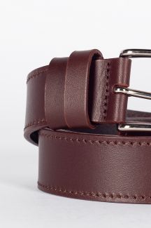 Leather belt X JEANS BASICS 98-007-LIGHT-BROWN