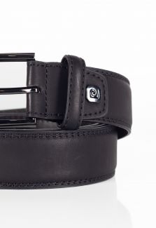 Leather belt PIERRE CARDIN PC-3341-GG23-NERO