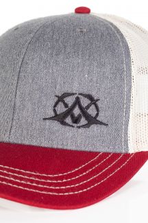 Hat X JEANS SONIC-GREY-MEL-CARDINAL