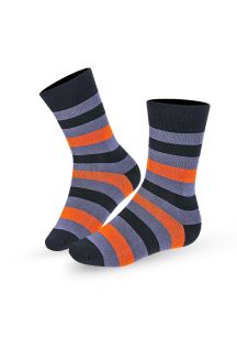 Socks X JEANS 18S98-4-NAVY-ALU-ORANGE