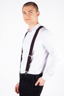 Suspenders X JEANS DMAX40-BROWN