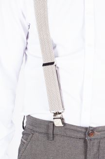 Suspenders X JEANS DYK40-003-LIGHT-GRAY