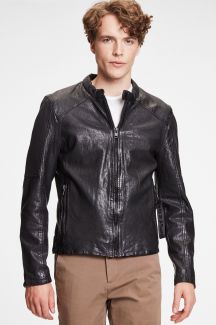 Leather jacket GIPSY G2BKrain-SF-LAMAXV-BLAC