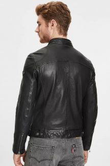 Leather jacket GIPSY GMJenno-LASUV-BLACK