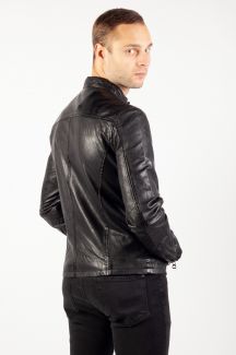 Leather jacket GIPSY GMJon-LGOV-black