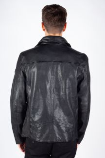 Leather jacket MAURITIUS 1201-0849-black