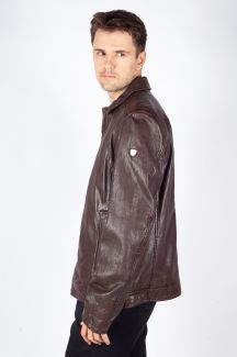 Leather jacket MAURITIUS 1201-0687-chestnut