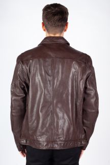 Leather jacket MAURITIUS 1201-0687-chestnut
