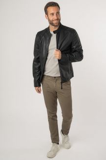 Leather jacket MAURITIUS 3201-0021-dark-navy