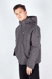 Winter jacket JACK & JONES 12272729-Black-MELANGE