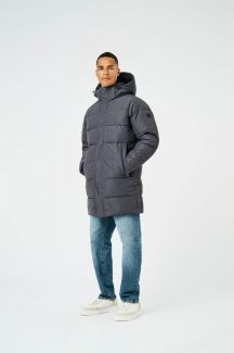 Winter jacket ONLY & SONS 22020156-Grey-Pinstrip