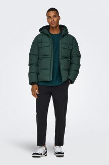 Winter jacket ONLY & SONS 22029661-Darkest-Spruc