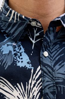 Shirt JACK & JONES 12269137-Sky-Captain