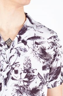 Shirt KENZARRO XZ62177-WHITE