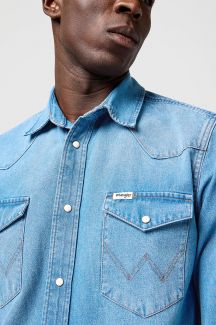 Denim shirt WRANGLER 112362744