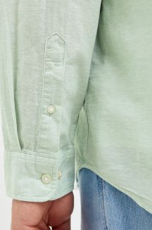 Linen shirt JACK & JONES 12269089-Iceberg-Green