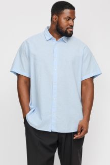 Linen shirt JACK & JONES 12269090-Chambray-Blue