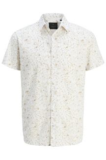 Linen shirt JACK & JONES 12274951-Cloud-Dancer