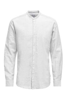 Linen shirt ONLY & SONS 22019173-White