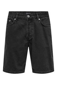 Denim shorts ONLY & SONS 22032930-Black