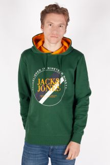 Hoodie JACK & JONES 12250266-Dark-Green