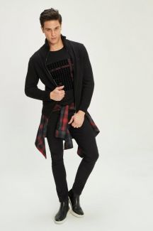 Sweater with zip XINT 801486-SIYAH