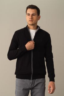 Sweater with zip MCL 18366-SIYAH
