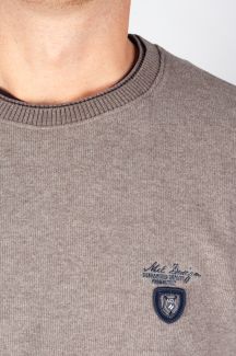 Sweater MCL 27643-KAHVE-MELANJ