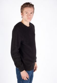 Sweater MCL 33634-SIYAH-MELANJ