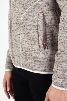 Zip up Hoodie GEOGRAPHICAL NORWAY TOUMBA-Blended-Grey