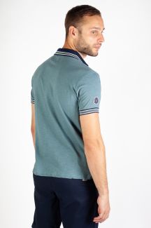 Polo shirt LEGENDERS JURROS-DUSTY-BLUE