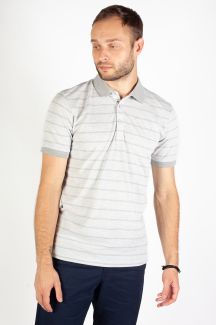 Polo shirt MCL 39576-GRI-MELANJ