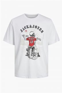 T-shirt JACK & JONES 12256782-White-B