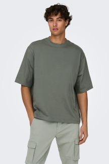 T-shirt ONLY & SONS 22027787-Castor-Gray