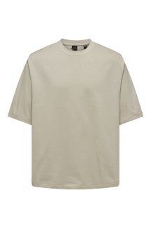 T-shirt ONLY & SONS 22027787-Silver-Lining