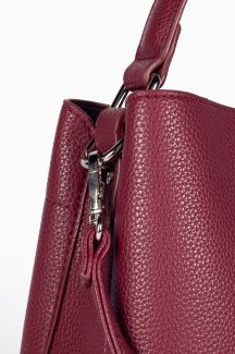 Handbag FLORA&CO F8510-BORDEAUX