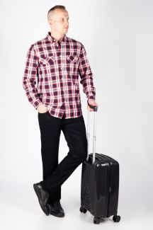 Travel suitcase PIERRE CARDIN PP44-LEE08-NERO-S