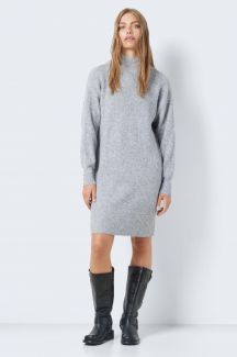 Knitted dress NOISY MAY 27026914-Medium-Grey