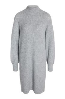 Knitted dress NOISY MAY 27026914-Medium-Grey