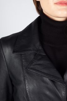 Leather jacket MAURITIUS 1101-0680-black