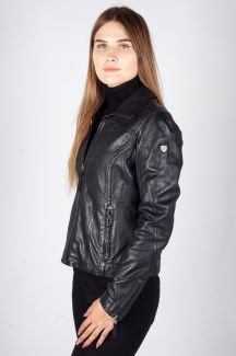 Leather jacket MAURITIUS 1101-0833-black