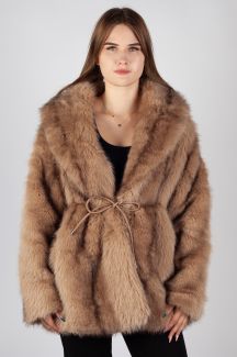 Winter jacket FASCINATE RD9202-BEIGE-APRICOT