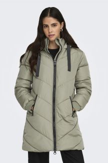 Winter jacket JACQUELINE DE YONG 15207784-Vetiver-BLACK