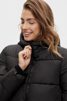Winter jacket PIECES 17115627-Black